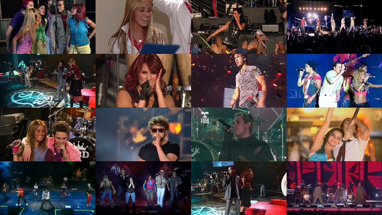 RBD - Tras de Mi (Live Mix)