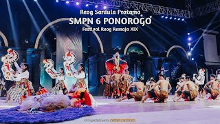JUARA 2 FESTIVAL REOG REMAJA 2023 SMPN 6 PONOROGO SARDULA PRATAMA GREBEG SURO