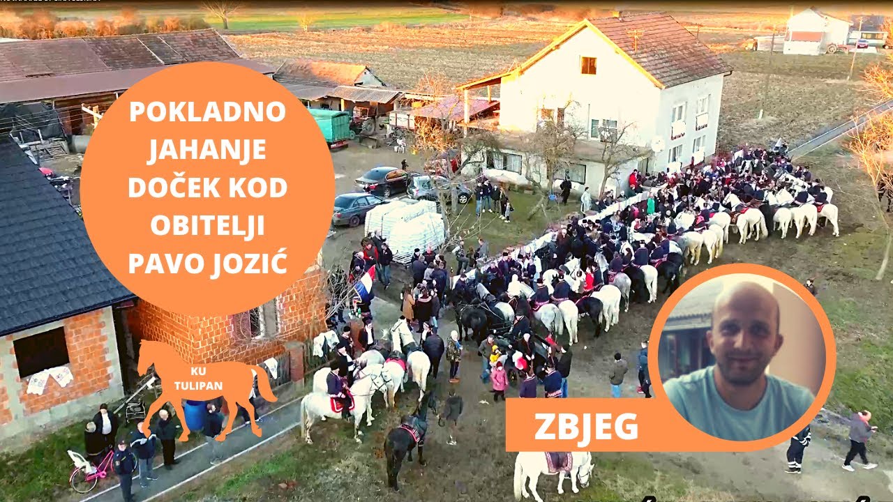 Kod obitelji Pavo Jozić - POKLADNO JAHANJE OPĆINA BEBRINA KU TULIPAN