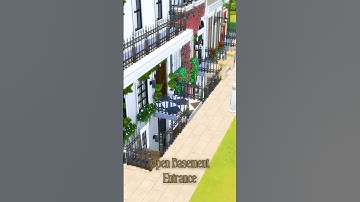 Open Basement Entrances | Sims 4