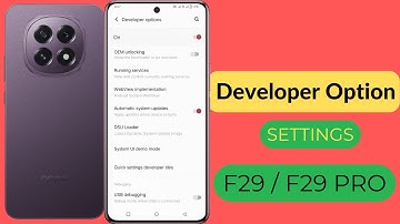 Oppo f29 5g me developer option on kaise kare / how to enable developer option in Oppo f29 pro 5g