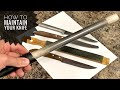 How to sharpen a knife  quick and easy maintenance