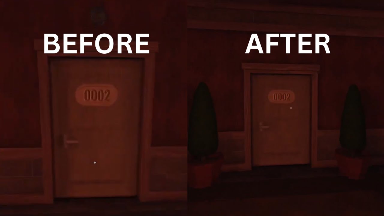 Door Opening Sound Before vs After (Doors Hotel+ Update)