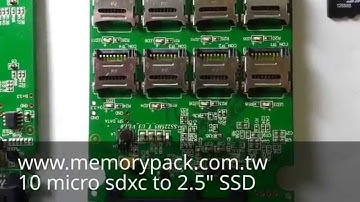 Memorypack SSD converter 10 microSDXC to 2.5" SSD (www.memorypack.com.tw)