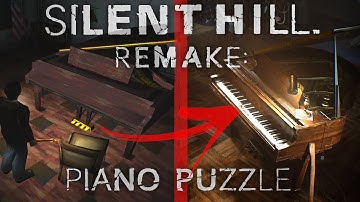 Silent Hill Remake | 1999 | Piano Puzzle | Unreal Engine 5