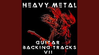 Shredding Paradise | Hard Rock Metal Guitar Backing Track in Gm