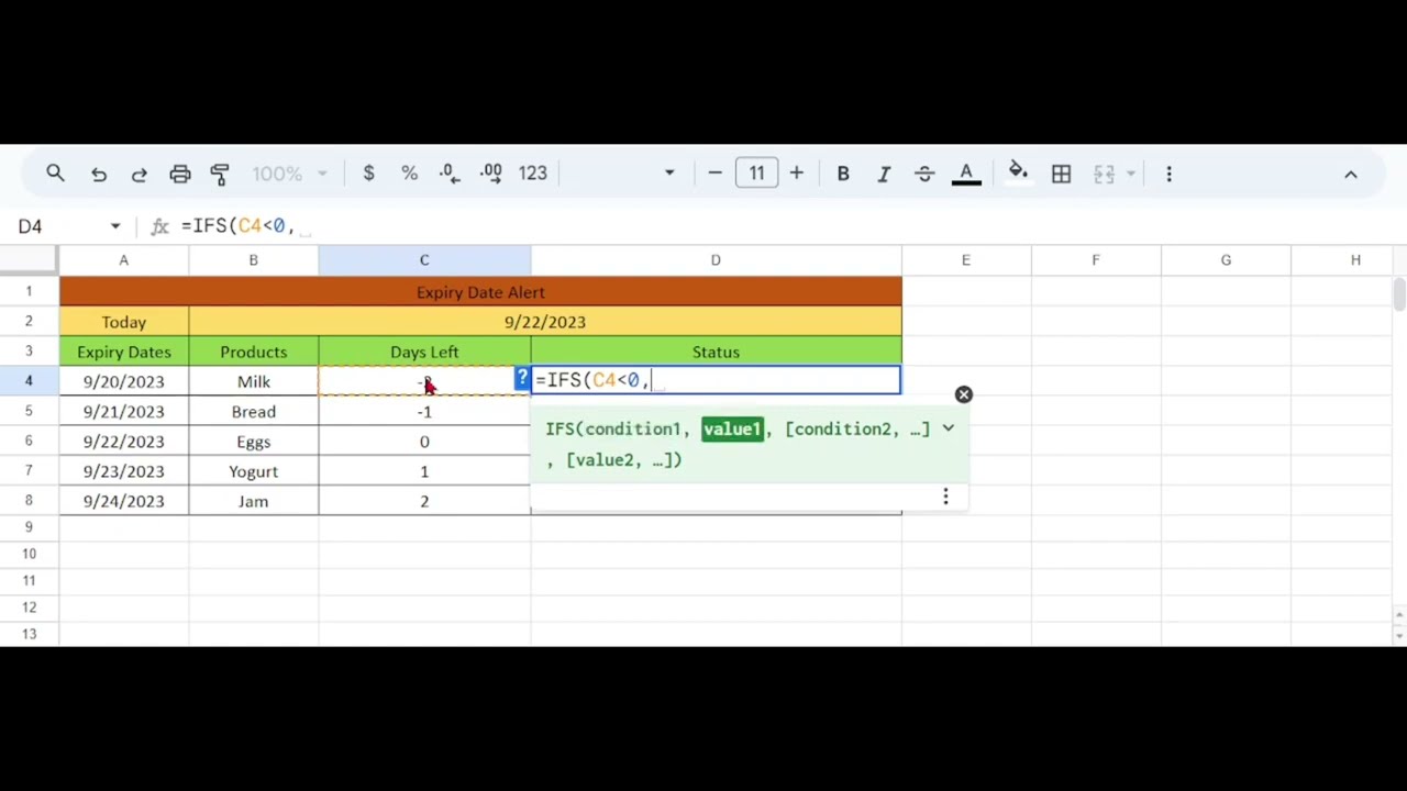 Expiry Date Alert In Excel YouTube Expiry Date Alert In Excel YouTube