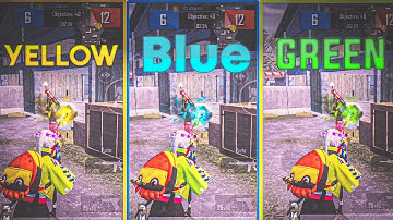 How to kemo hit effect bgmi montage | Kemo hit effect in blue in Bgmi