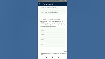 GEOTECHNICAL ENGINEERING-1, ASSIGNMENT NO.-12,WEEK-12, NPTEL 2021!!