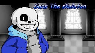 Sans skin on bonetale!