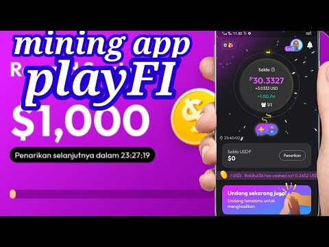 PlayFI aplikasi mining terbaru withdraw coinbase wallet