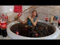 Me baño en Coca Cola | Piscina de 10000 Litros en mi Jacuzzi