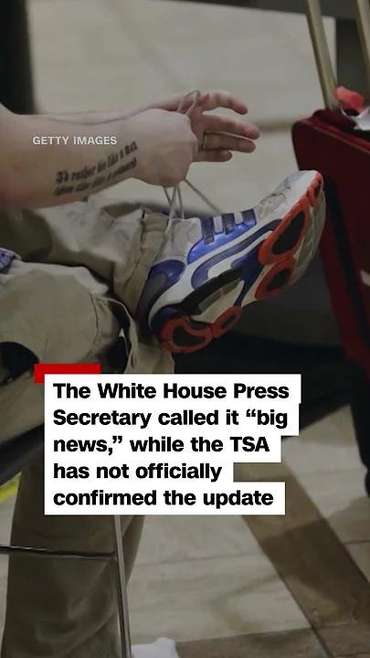 TSA to end shoes-off requirement at some airport security checkpoints