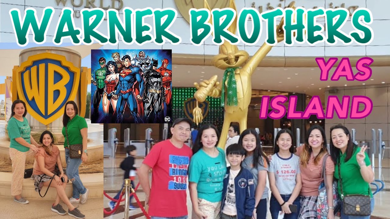 WARNER BROS. WORLD ABU DHABI - YAS ISLAND | ABU DHABI TOURIST SPOTS