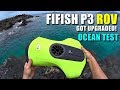 QYSEA FIFISH P3 Underwater 4K ROV Drone Review - Part 4 (UPGRADED!) SEA TURTLE FEEDING FRENZY