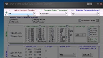 How to Make AVI Files Smaller: First Option - SUPER