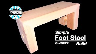 A simple guide to building your own foot stool, handy for relaxing by the fire, or reaching into cupboards. For more of my films, see ...