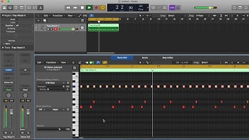 Logic Pro X - Video Tutorial - Create Simple HipHop Beat With High hat Roll