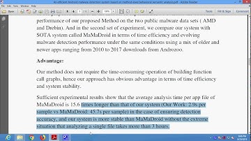 An efficient Android malware detection system based on method level behavioral semantic analysis