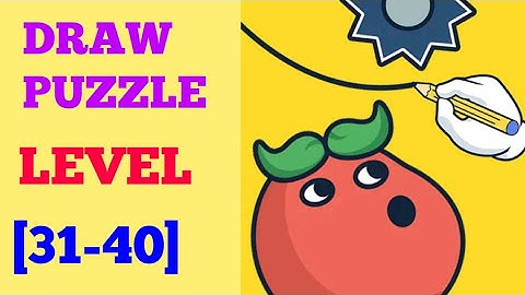 Draw puzzle level 31 32 33 34 35 36 37 38 39 40 solution or Walkthrough