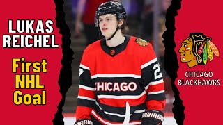 Blackhawks take Lukas Reichel in first round of the NHL Draft