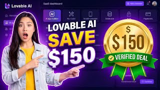 Lovable Promotion Code😲| Lovable Pricing |Lovable Coupon Code - Saving $150 (For Professionals)