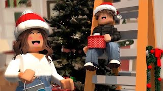 Decorating our DREAM Family CHRISTMAS HOME! | Bloxburg Town Roleplay
