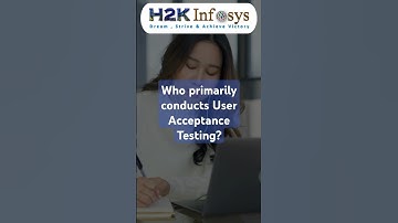 Who primarily conducts User Acceptance #Testing?#qa #automationtesting #manualtesting #education