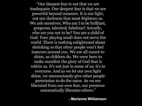 Our Deepest Fear