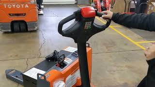 FOR SALE  *NEW* Toyota Electric Walkie Pallet Jack  8HBW23