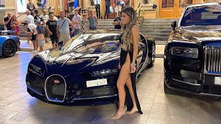 BILLIONAIRES NIGHT, MONACO SUMMER SUPER CARS COLLECTION 2023 CARSPOTTING NIGHTLIFE