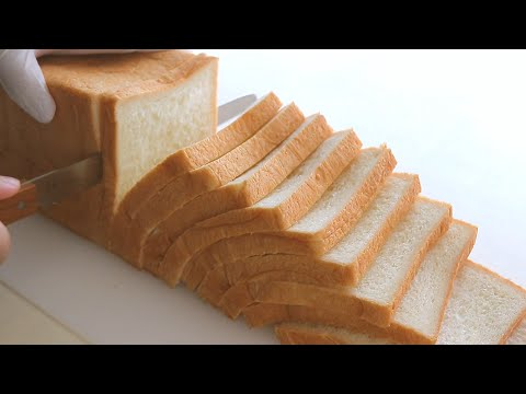    no-knead How to make Sandwich bread Pullman Bread easily and simply