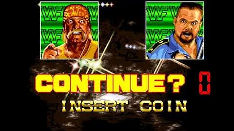 Continue? theme (Insert Coin) - WWF WrestleFest (Arcade)
