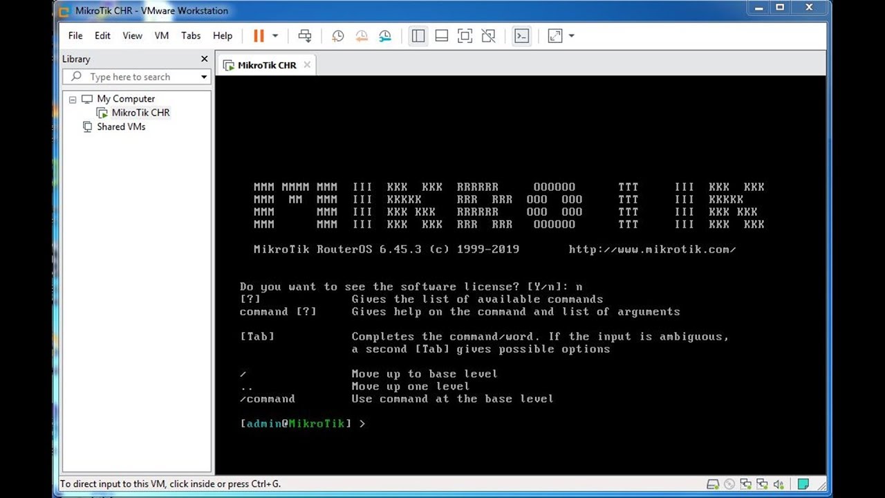 mikrotik vmware workstation download