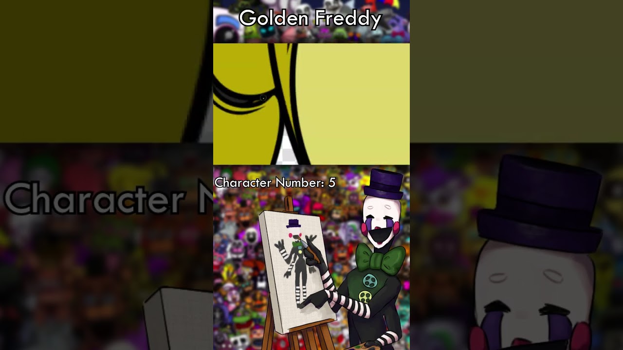 Palette challenge #1- Fredbear  Fnaf golden freddy, Fnaf, Fnaf drawings