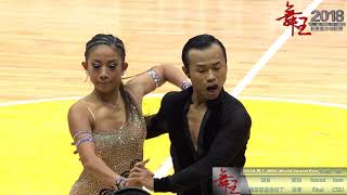 2018舞王世界公開賽WDC World Grand Prix code 66 職業新星組 拉丁 CSRJ 決賽