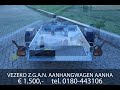 Vezeko zgan aanhangwagen aanhanger hydraulisch motor quad zitmaaier kleine auto