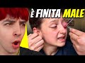 AVEVA UN RAGNO DENTRO L'OCCHIO..