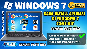 Cara Install Aplikasi di Windows 7 Terbaru 2025 [ Final Edition ]