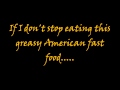 American Fast Food by Randy Stonehill (Lyrics)