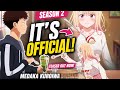 Medaka Kuroiwa Is Impervious To My Charms Season 2 is finally OFFICIAL!『黒岩メダカに私の可愛いが通じないSeason2正式発表!