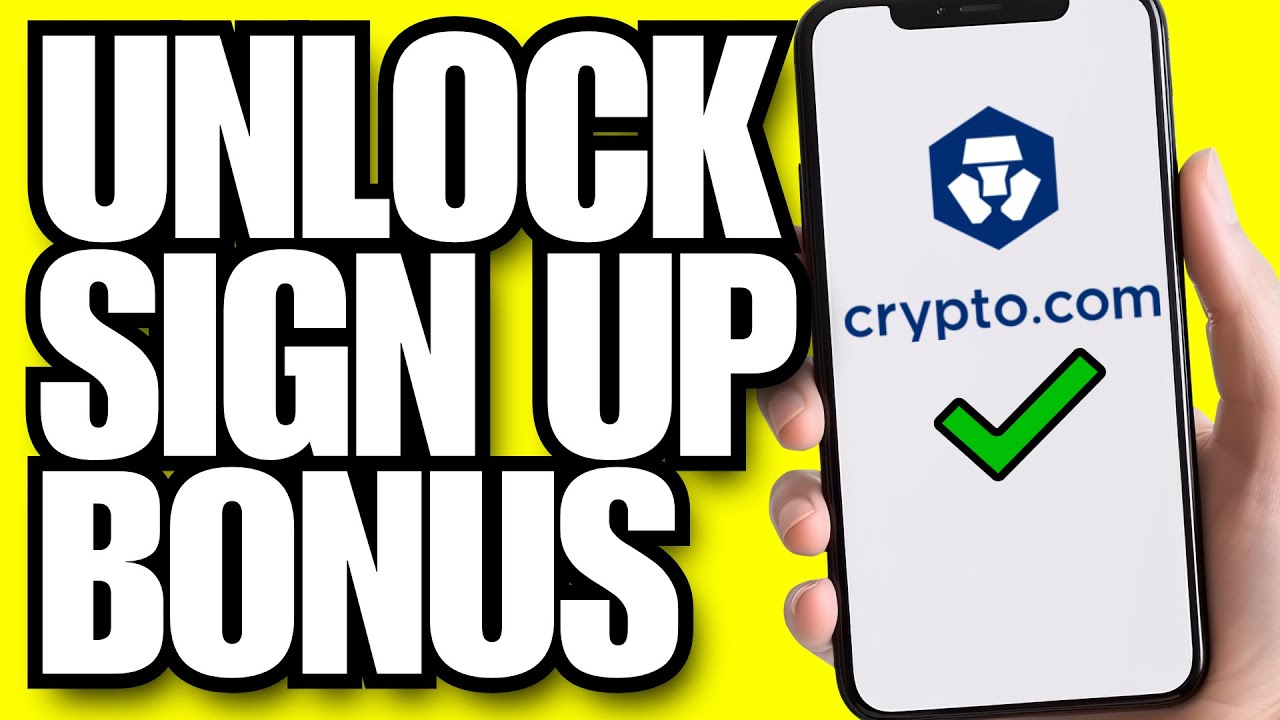 How To Unlock Sign Up Bonus On Crypto (2026)