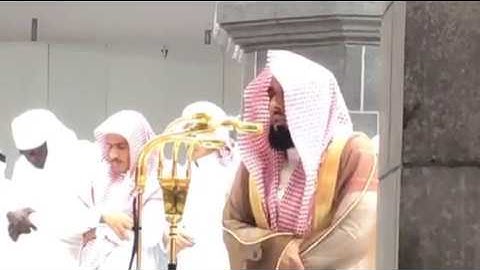 تلاوة من سورة الأعراف للشيخ عبدالله الجهني من تراويح الليلة السابعة 1439هـ