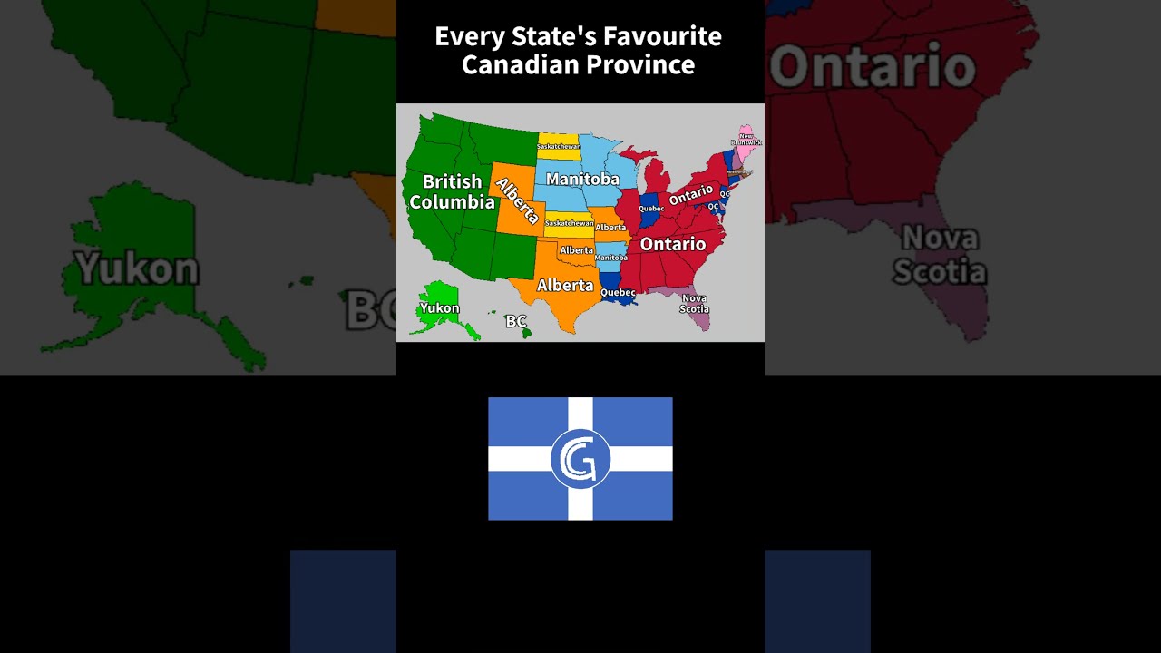 Every State S Favourite Canadian Province