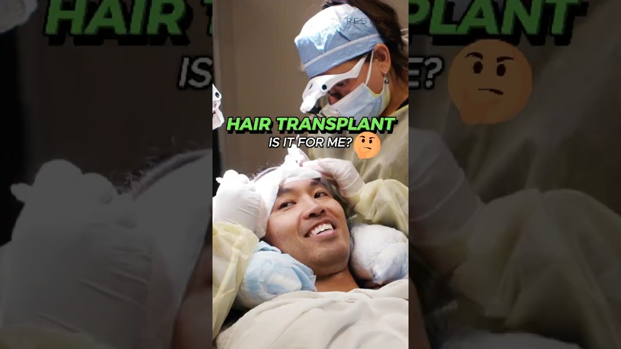 Am I a Candidate for Hair Restoration? Dr. Harris Explains 👨‍⚕️