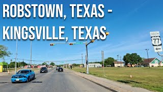 Robstown, Texas to Kingsville, Texas! Drive with me on a Texas highway!