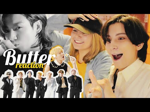 BTS (λ°©νμλ
λ¨) 'Butter' Official MV | Reaction ft. @__jaiwho
