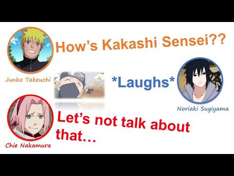 Team 7 and Kakashi Sensei - Naruto Radio [Eng Sub]