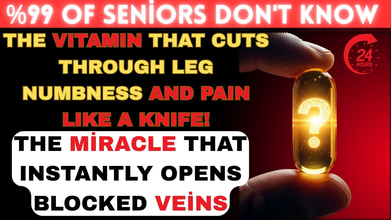 Seniors: 3 Vitamins That Bring Back Leg Strength in Just Days | HealthRise 365