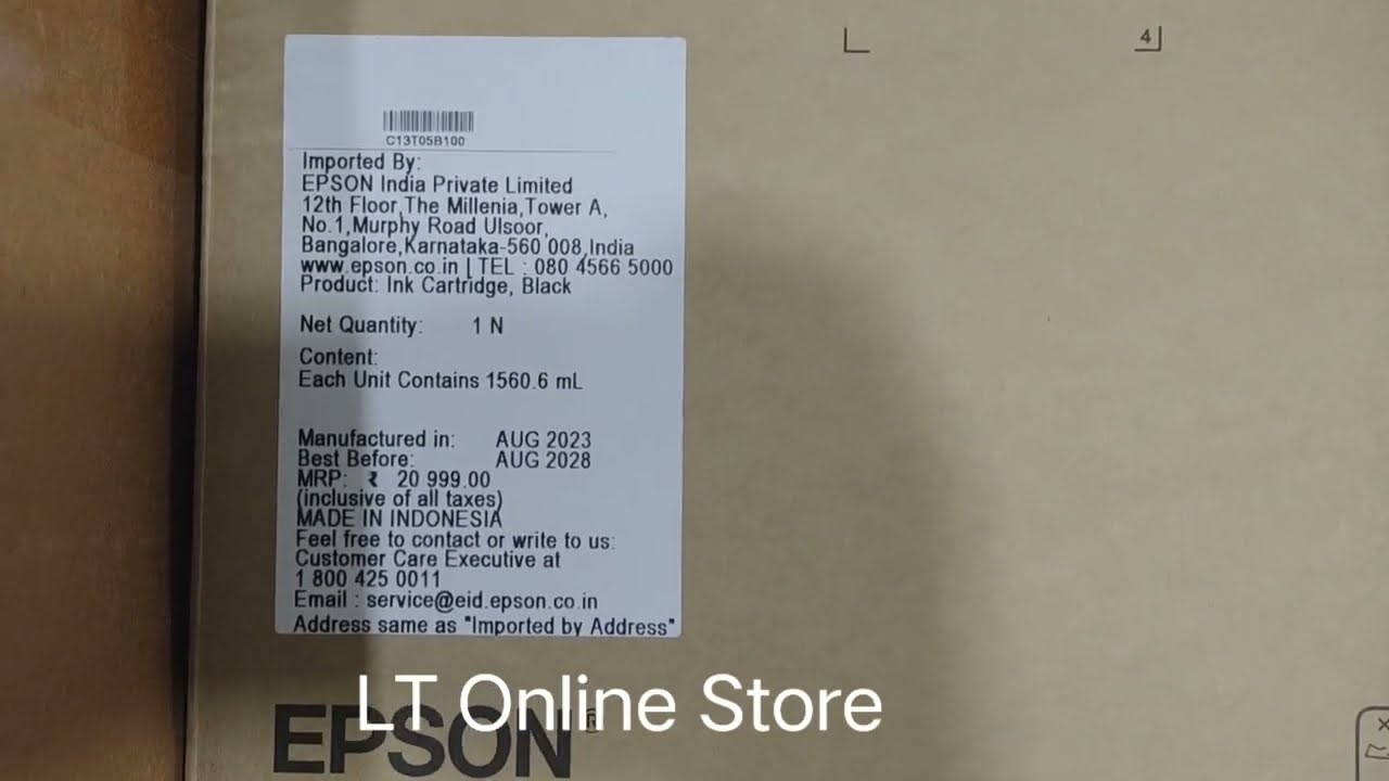 Epson T05b1 Black Ink Cartridge for Wf-C879r